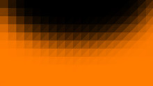 Orange Black Low Poly Vector Background