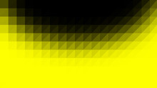 Yellow Black Low Poly Vector Background