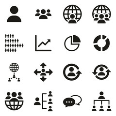 Poster - World Population Icons