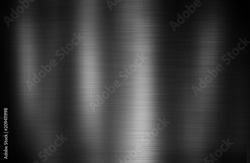 Obraz Dibond black metal texture background