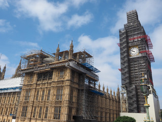 Sticker - Houses of Parliament conservation works in London