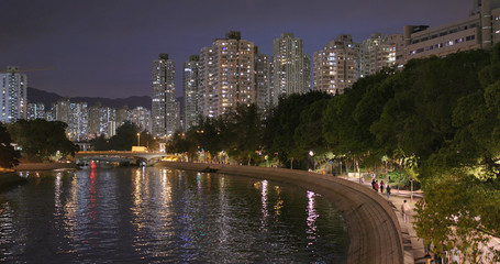 Poster - Hong Kong residential district