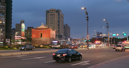 Canvas Print - Taipei city wall, North gate