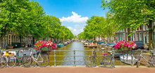 Schönes Amsterdam Im Sommer
