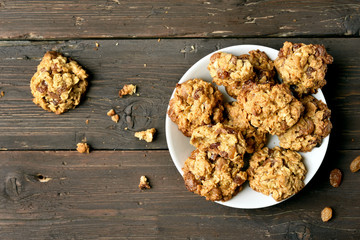 Healthy oatmeal cookies