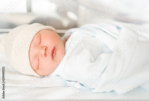 beautiful newborn baby boy