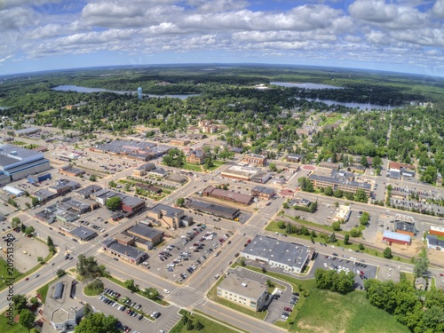 Fotografija  Grand Rapids is a Town on the Mississippi River in Northern Minnesota with a Pap