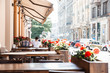 © phpetrunina14 - outside cafe in sunny day. old european city