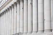 Säulenreihe an einem Government Gebäude in New York