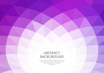 Poster - Abstract background with geometric waves. Space for text.