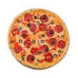 © Seva_001 - Pepperoni pizza on a white background