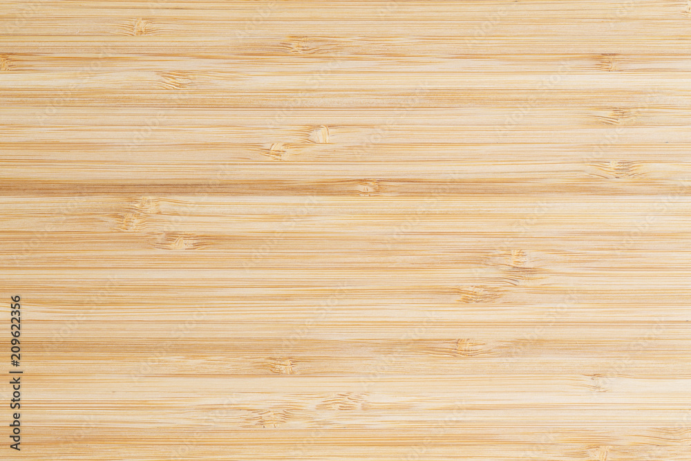 Bamboo surface merge for background, top view brown wood paneling - obrazy, fototapety, plakaty 