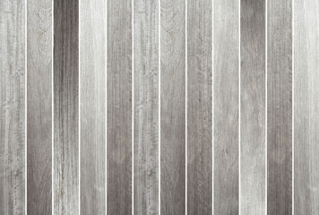 Poster - Vintage white wood fence pattern and background