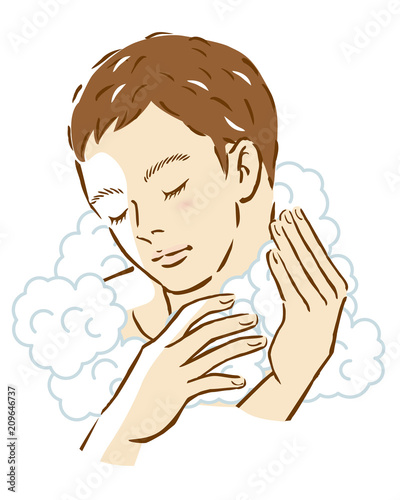 男性 ボディーソープ 身体 洗う Stock Vector Adobe Stock 男性 ボディーソープ 身体 洗う Stock Vector Adobe Stock