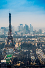  View on Eiffel Tower, Paris, France