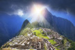 Golden Sun Rays of Machu Picchu  