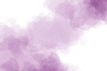 Wall Mural - purple watercolor background