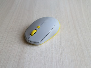 wireless mouse on the table