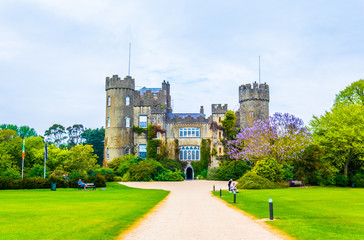 Sticker - Malahide castle in Ireland