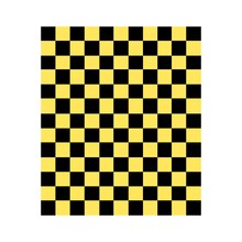 Chessboard, Yellow, Black Cells