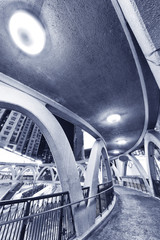 Poster - pedestrian walkway