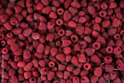  Raspberries from a home garden © Aerial Mike