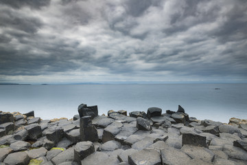 Giant's Causeway landscape, County Antrim, Northern Ireland