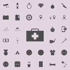 Wall Mural - medical bag icon. Detailed set of  Minimalistic  icons. Premium quality graphic design sign. One of the collection icons for websites, web design, mobile app