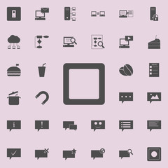 Fototapete - casserole icon. Detailed set of  Minimalistic  icons. Premium quality graphic design sign. One of the collection icons for websites, web design, mobile app on colored background