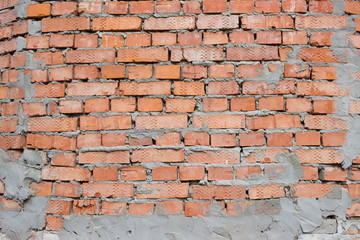 Wall Mural - Red brick wall background