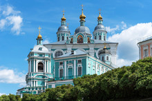 The Cathedral Church Of The Assumption In Smolensk, Russia.
