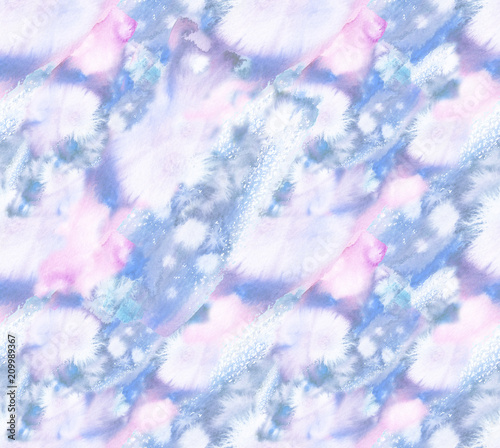 Seamless Background Pattern With Light Purple Pastel Pink And