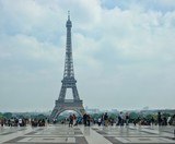 Fototapeta Boho - May 23, 2018 Paris, France. Symbol of Framce Eiffel Tower