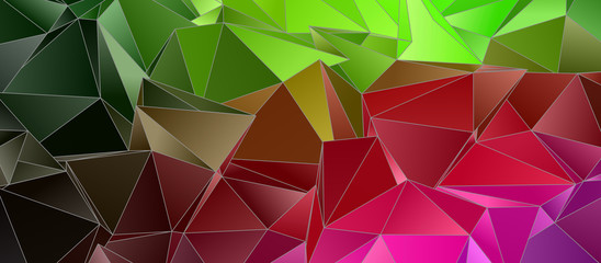 color mosaic background