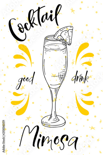 koktajl-alkoholowy-mimoza-plakat-na-impreze-letnia