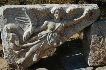 Ephesus, Turkey.  Roman remains. (Nice Goddes)