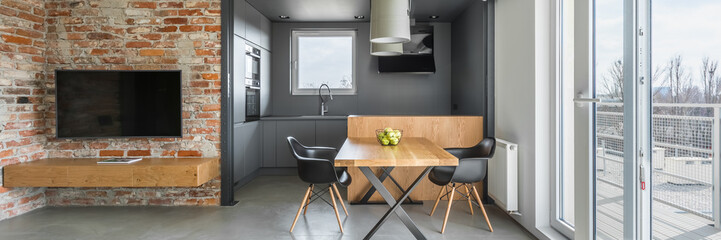 Sticker - Contemporary industrial styled flat