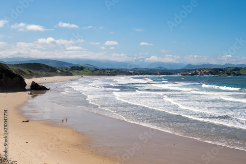 Fotomural Spanien - Kantabrien - San Vincente de la Barquera - Playa de Meron