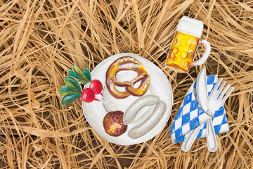 Wall Mural - Wiesn-Schmankerl