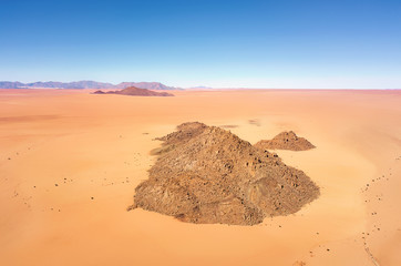 Wall Mural - Desert Sand Dunes in Southern Namibia taken in January 2018