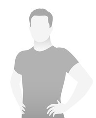 Default placeholder fitness trainer in a T-shirt.