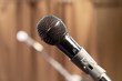 © metelevan - microphone to record sound on stage, sing songs