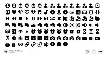 Utilities icons