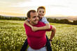 © Louis-Paul Photo - Father spending time with son during the sunset.