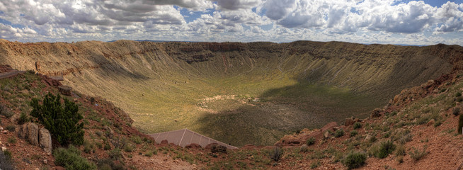 meteor crater found in arizona
