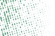 © annagolant - Green vector background with signs of dollars. Simple geometrical pattern with banking symbols.