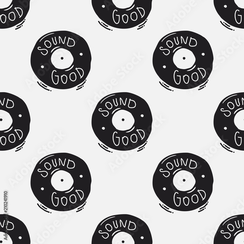 recznie-rysowane-winylu-rekord-bezszwowe-wektor-wzor-z-tekstem-quot-sound-good-quot