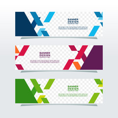 Wall Mural - abstract web banner design background or header templates in transparent background