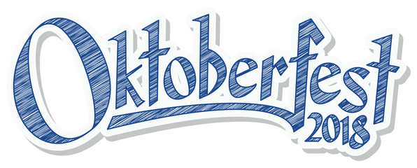 Header with text Oktoberfest 2018