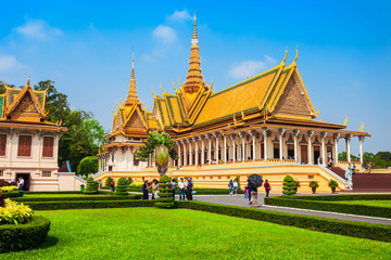 Sticker - Royal Palace in Phnom Penh